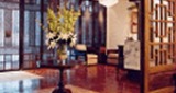 Lobby foyer of serviced apartments in Shanghai (Xin Tian Di) 